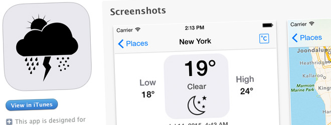 iOS App - How Is Weather