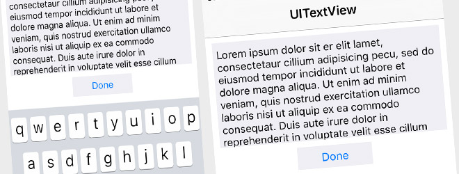 UI Demo - UITextView (Swift 2, iOS 9)
